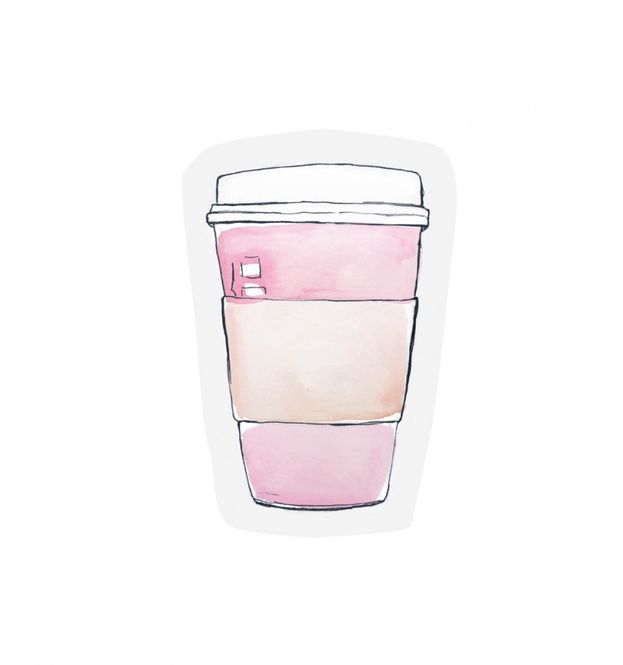 Hovedbilde  The Gift Label - Cut-out kort Coffee Cup 