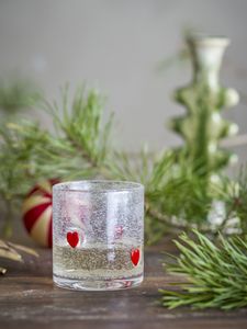 Hovedbilde Bloomingville - Debra Drikkeglass Heart, Klar, ...