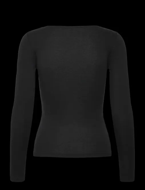 Hovedbilde Saint Tropez - GarimaSZ Wool LS Blouse Black