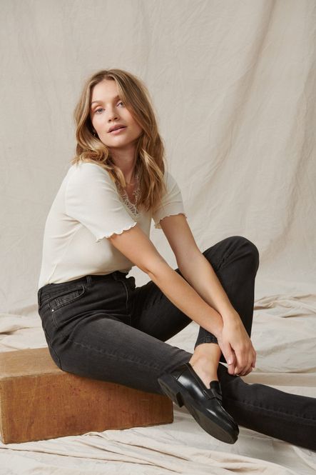 Hovedbilde Saint Tropez - Maya t-shirt Ice silk/cotton