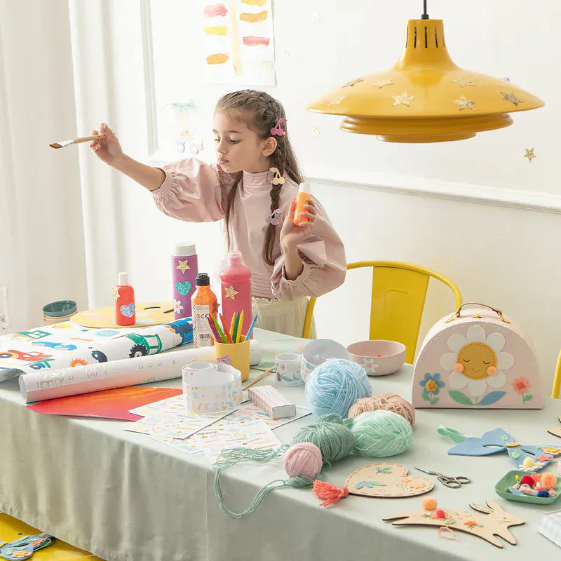 Meri Meri - Fargeleggingsplakat Pirat 2-pk