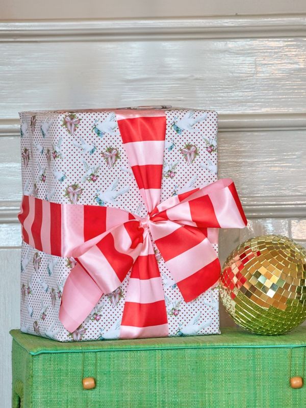 Rice - Gavepapir Dove print 