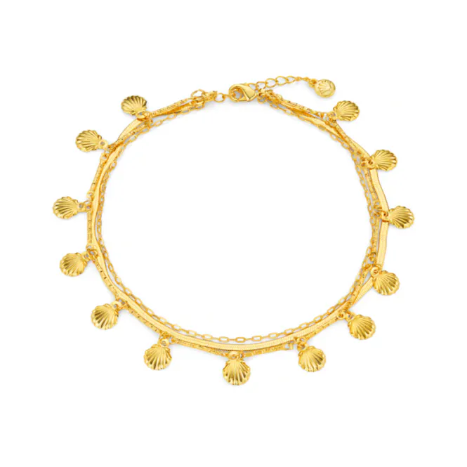 Hovedbilde Orelia - Shell Fringe Anklet
