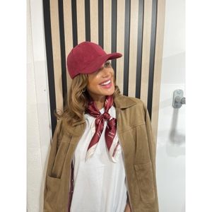 Hovedbilde Endless - Caisa Velur Caps Vinr&oslash;d