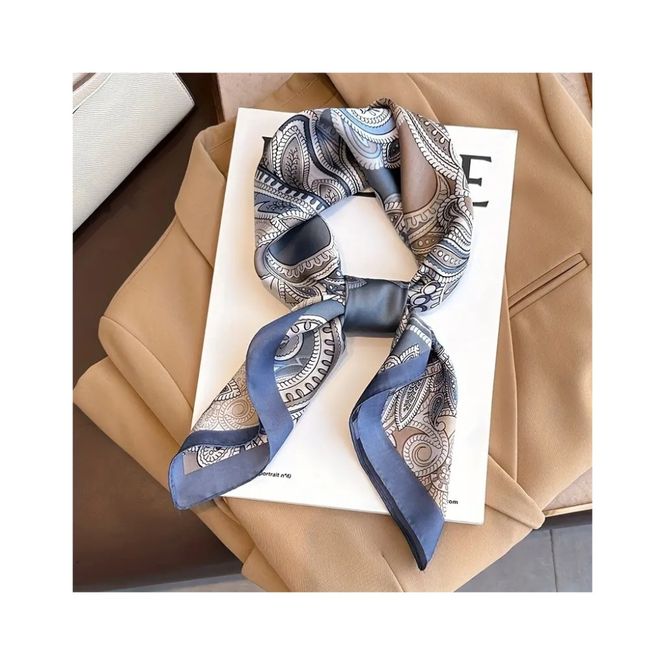 Hovedbilde Endless - Sjal Bandana Paisley blå